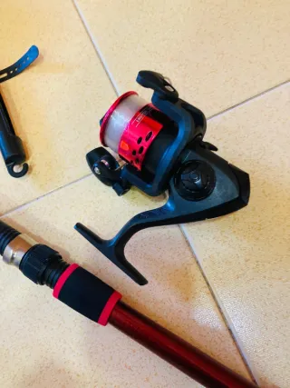 2 Cañas de Pescar 1.80m + Accesorios