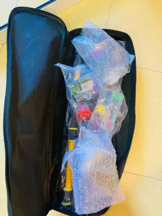 2 Cañas de Pescar 1.80m + Accesorios