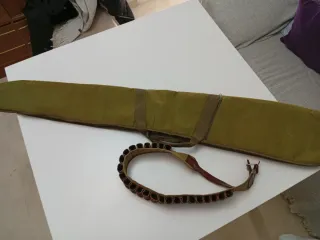Funda de  escopeta y canana