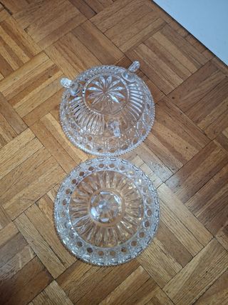 Bombonera de cristal