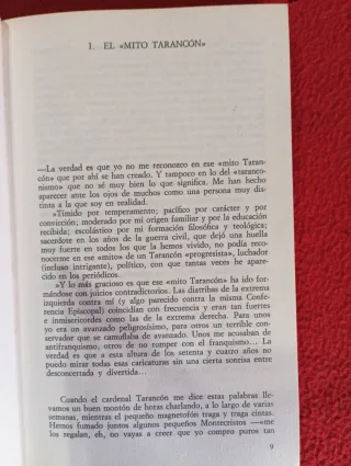 Libro Tarancón,El Cardenal del Cambio