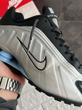 Nike Shox R4 Men/Custom Artic Chrome Size Eu46