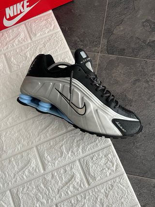Nike Shox R4 Men/Custom Artic Chrome Size Eu46