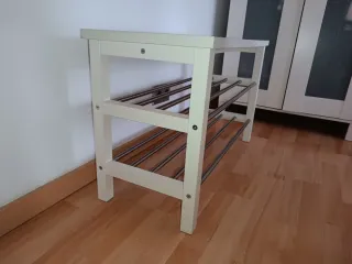 Banco Zapatero Ikea Metal y Madera