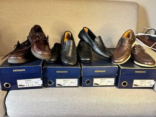 4 Pares Sapatos Sebago