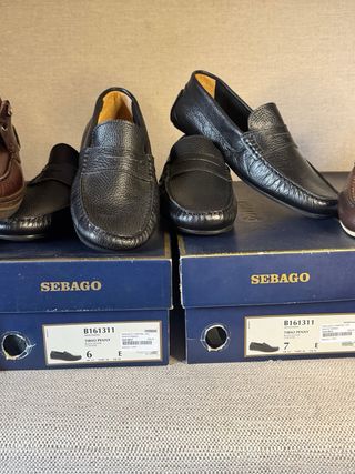 4 Pares Sapatos Sebago