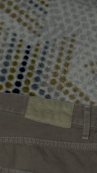 Calças de ganga bege