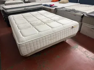 150x190 COLCHÓN FLEX BREDA VISCO + BASE RETAPIZADA