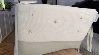 Funda nórdica con chichonera cuna algodón