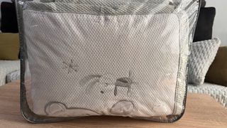 Funda nórdica con chichonera cuna algodón