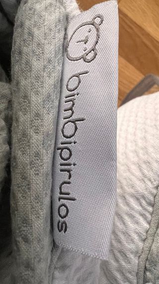 Funda nórdica con chichonera cuna algodón