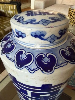 Jarron chino de ceramica