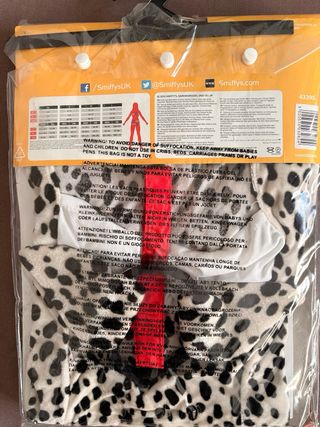 Disfraz Dalmatas Mujer o niña grande Smiffys NUEVO