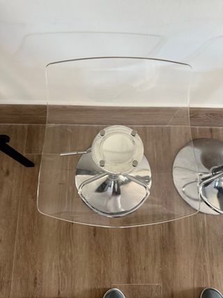 2 Taburetes Cocina Transparentes conjunto 60€