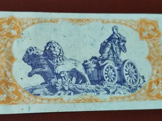 Billete 1 Peseta Española 1937