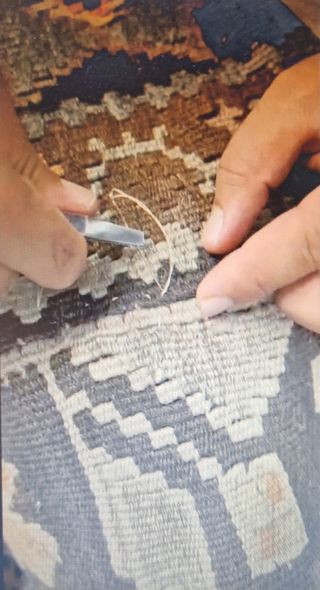 Grande tappeto Kilim