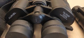 2 Prismáticos Auriol y Sanda con Fundas