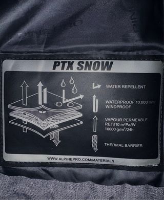 Chaqueta de esquí para mujer