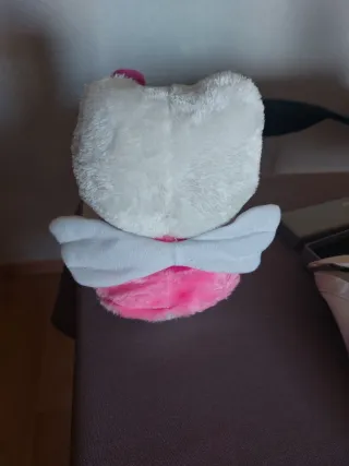 LOTE..RELOJ Y PELUCHE HELLO KITTY