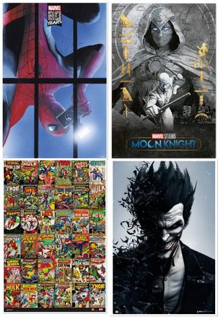 Póster Joker Batman Arkham Origins (61 x 91,5 cm)