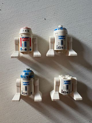 Figuras Lego Star Wars R2-D2 (4 uds) variadas