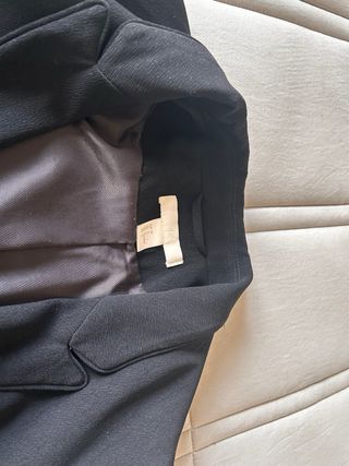 Americana H&M Negra Mujer