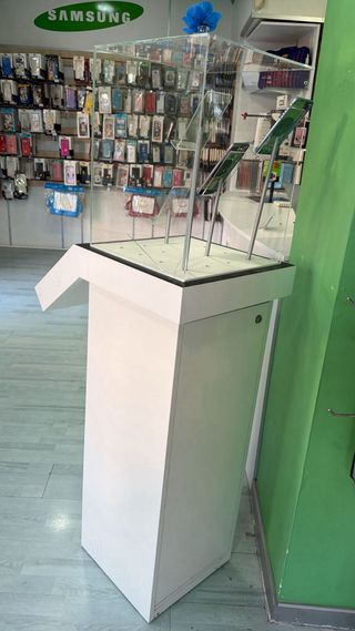 Vitrina expositora mostrador acrílico