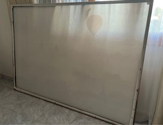 Cuadro con marco Ikea 140x200cm templo globo