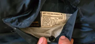 Chaqueta Bomber Alpha Industries Azul Talla M