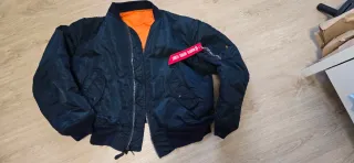 Chaqueta Bomber Alpha Industries Azul Talla M