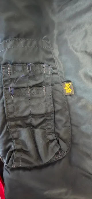 Chaqueta Bomber Alpha Industries Azul Talla M