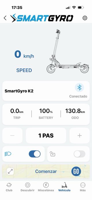 Patinete gama alta  Eléctrico SmartGyro K2 PRO