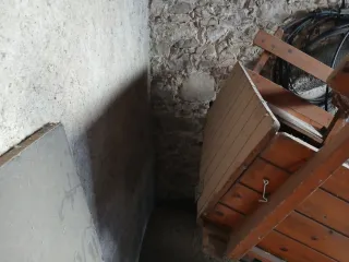 Carro de madera para caballo Carro de fusta per ca