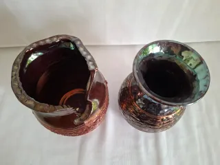 LOTE 4 JARRONES VINTAGE