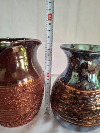 LOTE 4 JARRONES VINTAGE