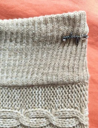 Falda Only Beige Talla XS