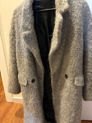 Abrigo Zara Gris