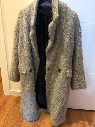Abrigo Zara Gris
