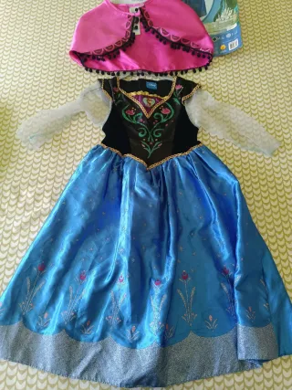 Disfraz Ana Frozen Disney Talla 5-7 años