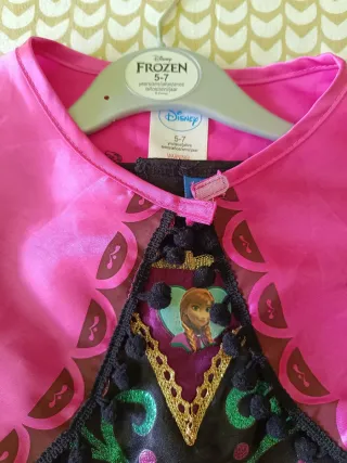 Disfraz Ana Frozen Disney Talla 5-7 años