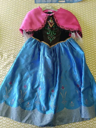 Disfraz Ana Frozen Disney Talla 5-7 años
