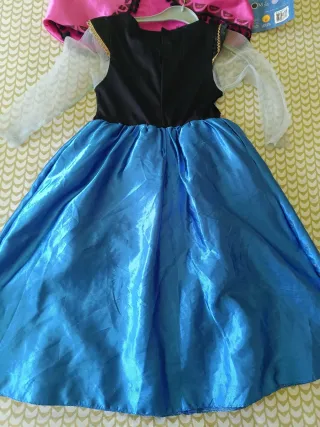 Disfraz Ana Frozen Disney Talla 5-7 años