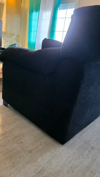 Sofá 3 plazas extraíble y reclinable