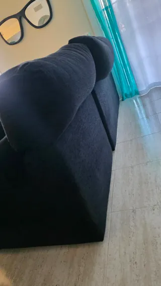 Sofá 3 plazas extraíble y reclinable