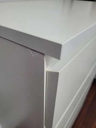 Comoda Malm Ikea blanca