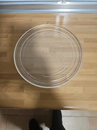 Platos de cristal para microondas varias medidas.