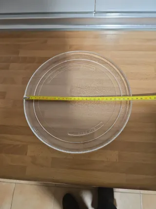 Platos de cristal para microondas varias medidas.