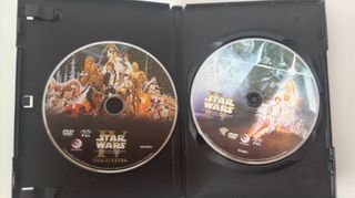 Star Wars DVDs (Partes II, III y IV)