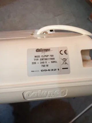 Emisor Térmico Radiador Eléctrico soporte pared