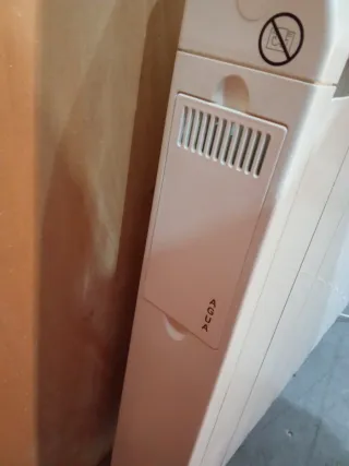 Emisor Térmico Radiador Eléctrico soporte pared